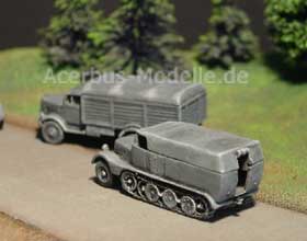 3 to. Zugmaschine Diorama Opel Blitz