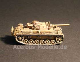 Panzer III sand