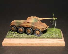 SDKFZ 234/2 "Puma" Tarn Diorama