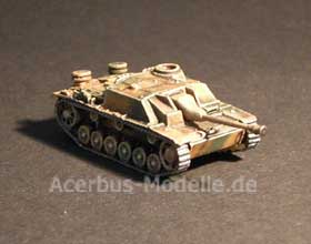 Stug III tarn front